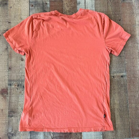 Obey Orange short sleeve graphic logo tshirt women's large - Picture 8 of 8
